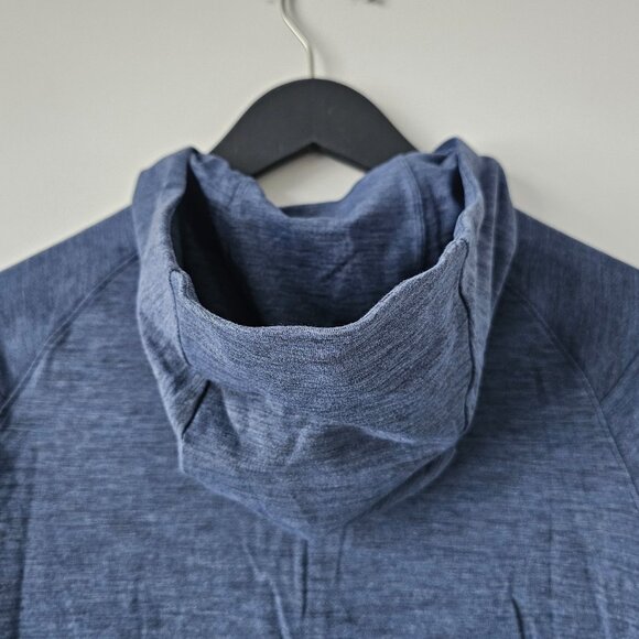 NWT LULULEMON TLPP Navy Blue Surge Warm Full Zip Hoodie Jacket Men's Large - Picture 7 of 11